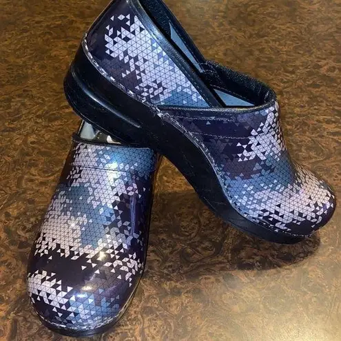 Sanita The Original Danish Clogs in Geometric Print