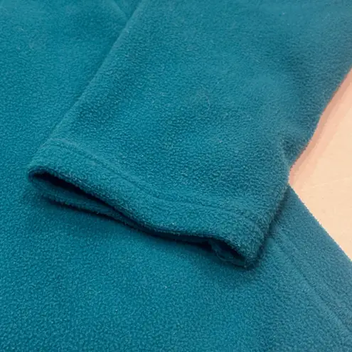 Mountain Hardwear Womens Fleece Jacket blue Teal Full Zip Polartec Size Medium