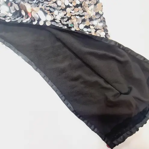 H:ours Bella Midi Dress in Silver XXS