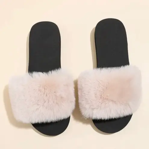 Furry & Fuzzy Slipper/Slides for Women Size 10.5