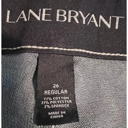 Lane Bryant  Women's Dark‎ Wash Skinny Tight Tummy Technology Jeans Size 26