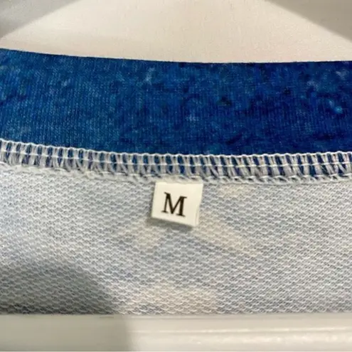 The Mountain Women’s Landscape Lightweight Sweater Gray & Navy NWOT