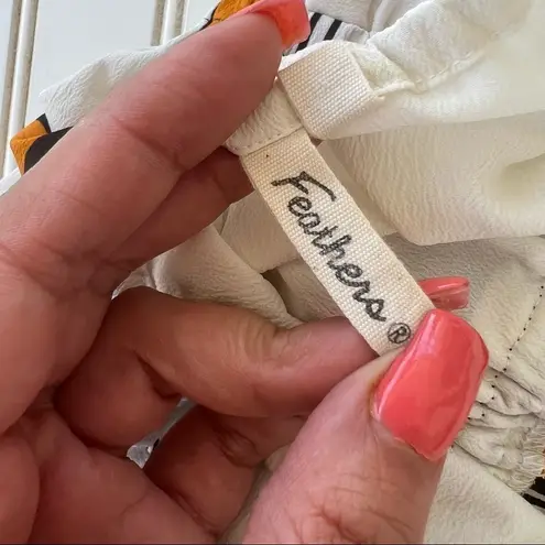 Feathers Shorts jumpsuit romper Size Small Black