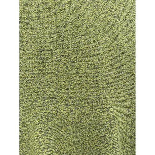 COS Women Green Knit Sweater Peplum Flounce Hem Long Sleeve Size XS