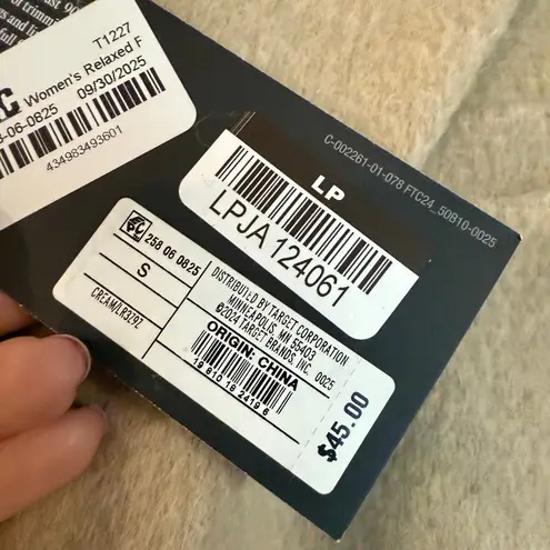 Future Collective NWT fuzzy oversized blazer size small