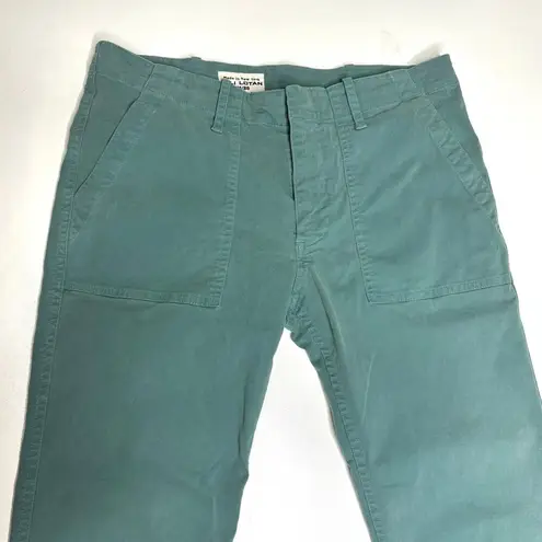 Nili Lotan 111/88 80NL Tomboy Straight Leg Sage Green Pants 4