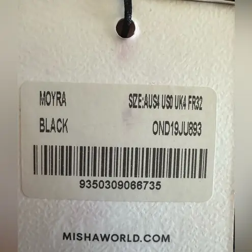 Misha Moyra pantsuit jumpsuit black size 0