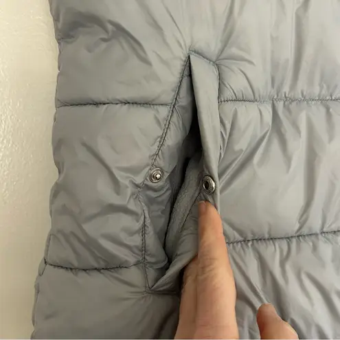 Old Navy  Grey Puffer Zip Up Vest M