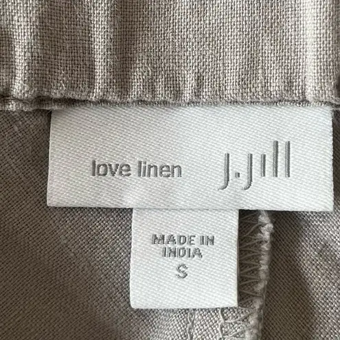 J.Jill  Linen 100% linen midi skirt, size Small.