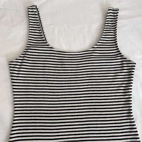 Sparkle & Fade striped tank dress small