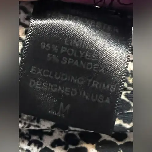 Hot Miami Styles Brown Snake Print Ruched Bust Scrunch Butt bikini NWT