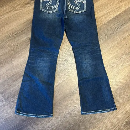 Silver Jeans  Suki Jeans Western Glove Works Bootcut Women's Size 31 embroidered