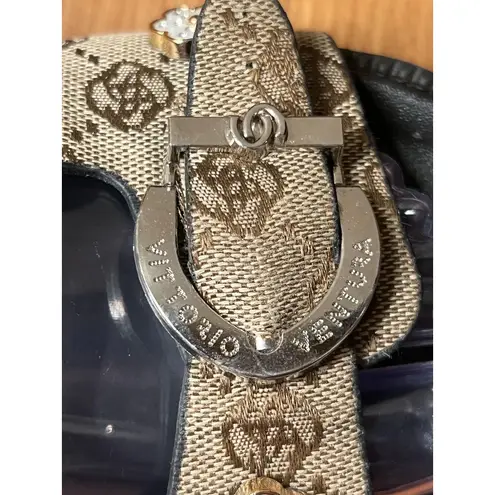 Jin Duo Sandals Womens Size 10 Brown Floral Buckle Slide Platform Shoes