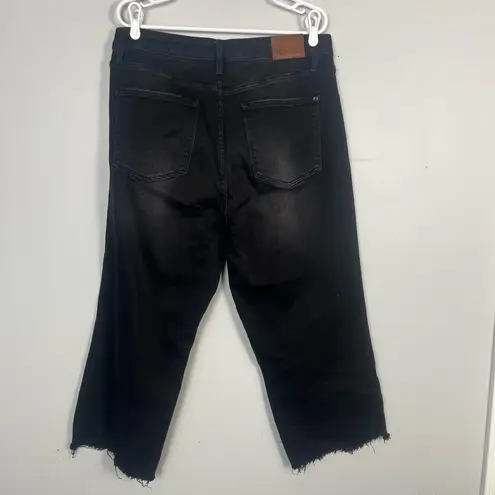 Judy Blue High Rise Button Fly Wide Leg Crop Jeans- Ivory Gem size 18 W