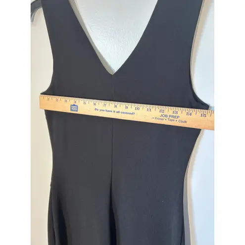 Fashion Bug Little Black Dress Sleeveless V Neck Career Cocktail Party Dress Size SMALL