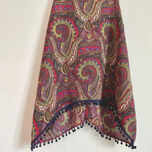 Unique ￼ Paisley ￼Women's Tank Top​​​​​​​​​​​​​​​ Red