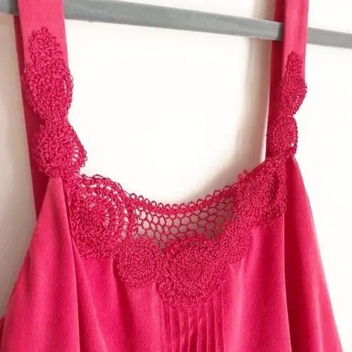 Tibi NY smoked silk pink mini dress