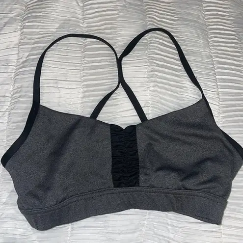 Champion Grey and black  sports bra