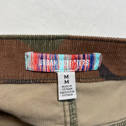 Urban Outfitters  Corduroy Camo Micro Mini Skirt Size Medium
