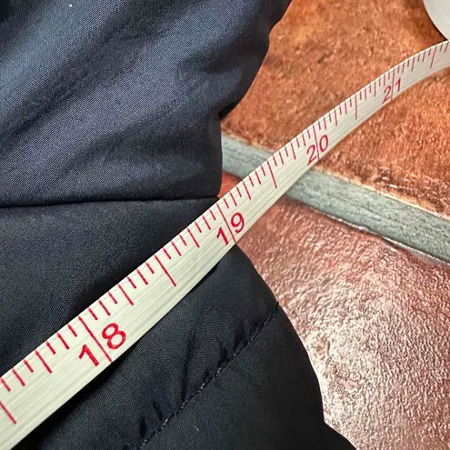 Moods Of Norway Navy Zip Up Puffer Jacket Size Medium Blue