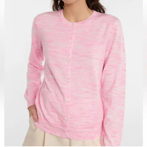 A.P.C. Paris Carmen 100% Wool Cardigan Paris SS22 Medium Pink