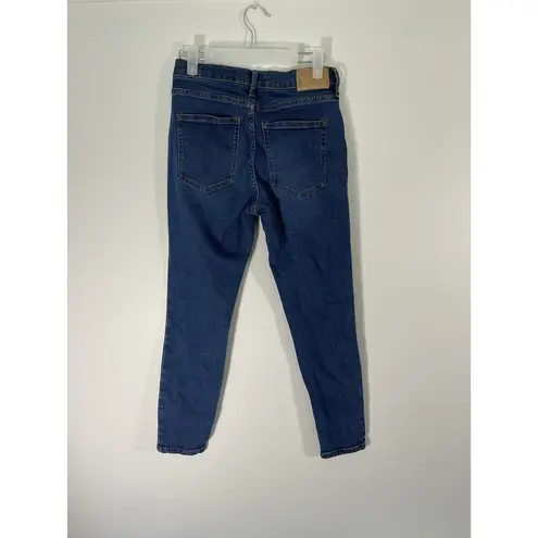 Everlane  Women’s‎ The Mid Rise Size 28 Leg Ankle Jeans Blue Wash Skinny