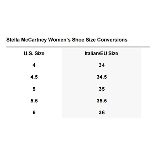 Stella McCartney Women's Designer D'Orsay Patent Cork Wedge, Sky size 36 Glam