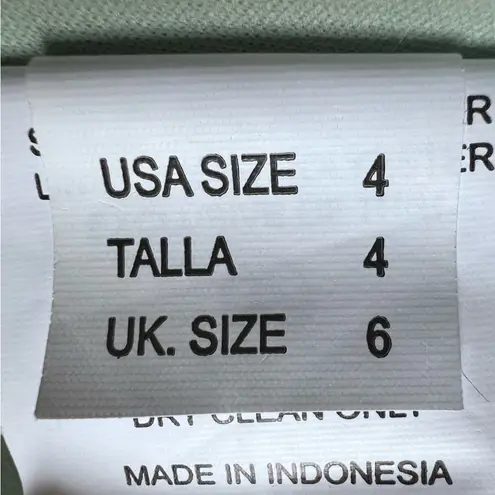 Mori Lee Elegant Light Green Off-Shoulder Chiffon Empire Waist Formal Dress - 4