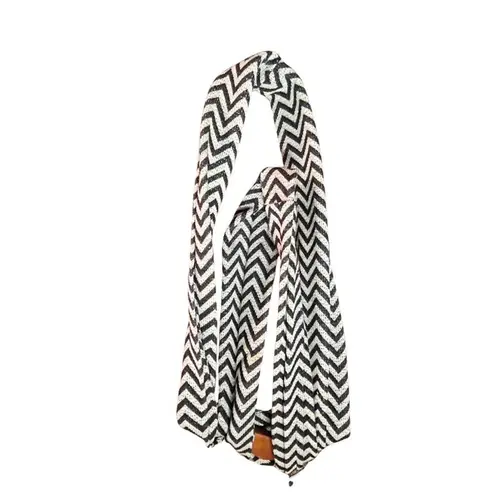Bordeaux Chevron Infinity Scarf