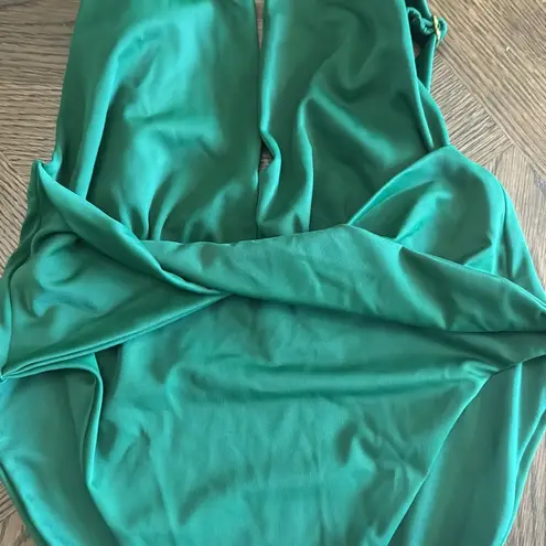 Agua Bendita Ellis Dreamin Plunge One-Piece Swimsuit, Size Large, $198