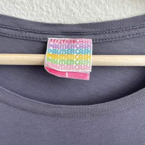 Palmer Cash Vintage Dark Grey Red Bi**hin Camaro Retro Short Sleeve Graphic Tee