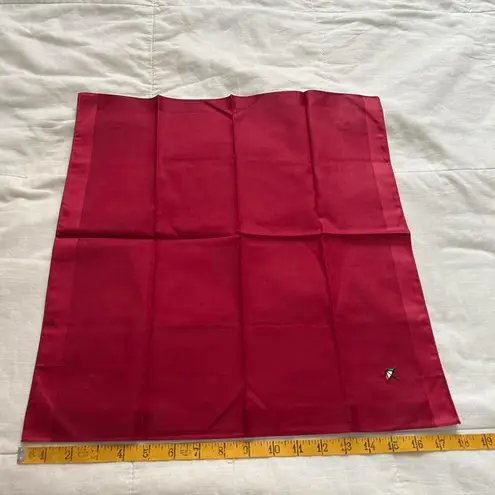 Red umbrella embroidery bandana 0690