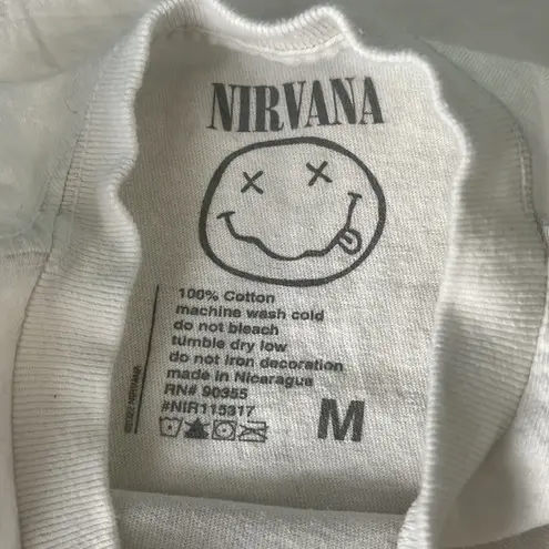 Nirvana In Utero Graphic Cut Off Shirt Size Medium