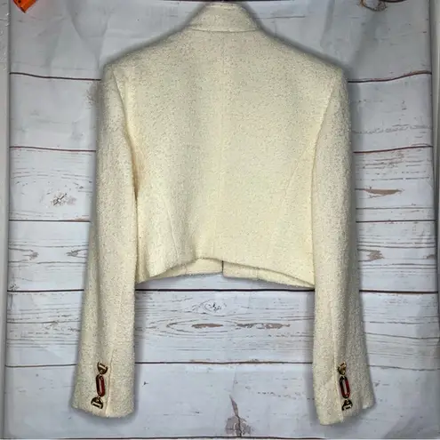 Alberto Makali • Jacket • Blazer • Crop Top • Vintage • 100% Wool • Size 6