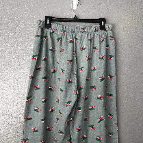 Gray Christmas Lights Pajama Pants Size L (12–14) Red Size L