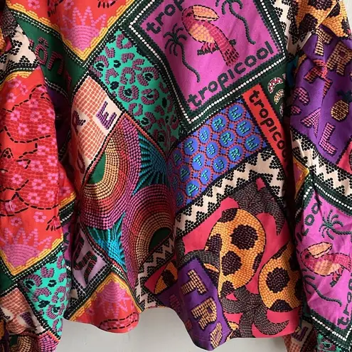 Farm Rio The Dotted Patch Scarf Sweatshirt