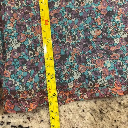 French Connection  Silk floral skirt