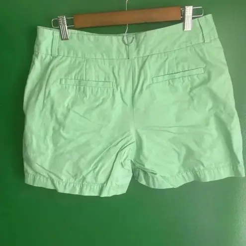 Loft Mint Green Khaki‎ Shorts Size 4  EUC!