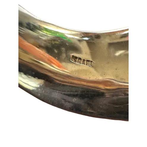 B. Paz Israel Sterling Lemon Quartz Statement Ring 925 Silver