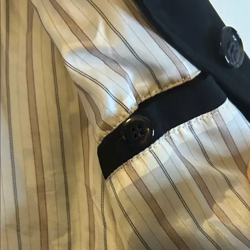 Fleet Street Ltd Elegant Black Women's Short Trench Coat