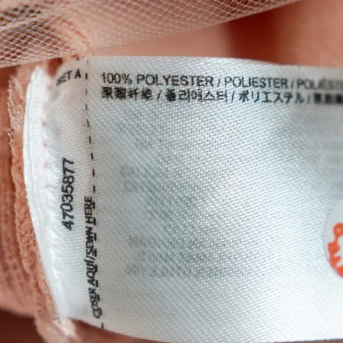 NEW MNG Tulle Chiffon Off The Shoulder Sleeveless Wrap Around Crop Top Tank Pink