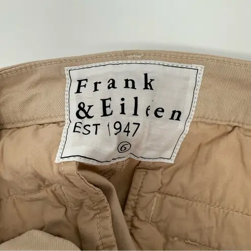 Frank & Eileen Wicklow Italian Chino in Khaki Size 6