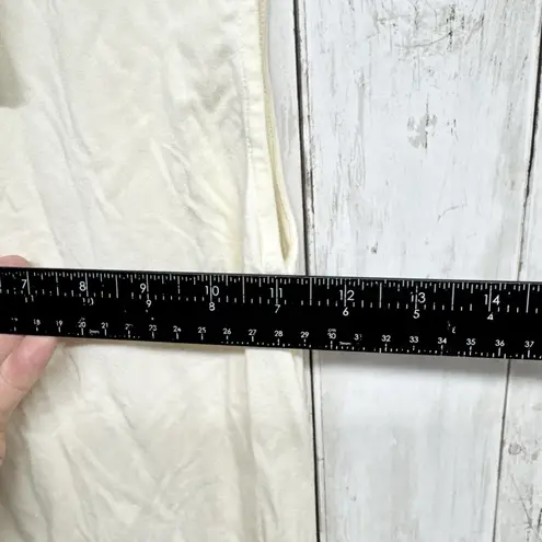 Boss Shirt Women Size XS Cream Sleeveless Turtleneck Blouse Streetwear Casual