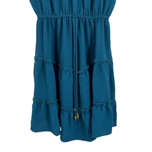 Studio Blue City Tiered Skirt Short Sleeve Dress Size XS New