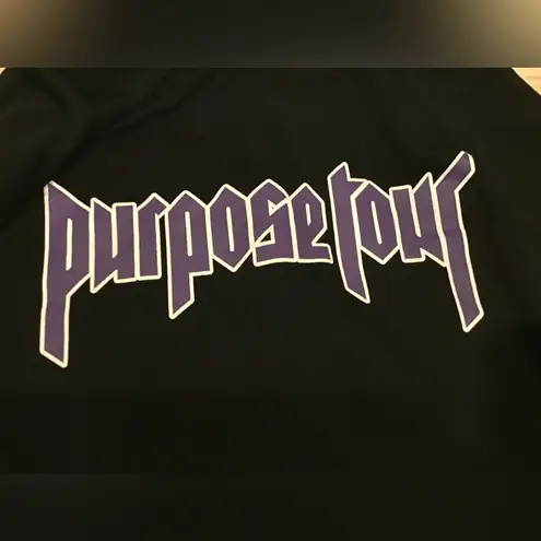 Justin Bieber  merch. Purpose tour hoodie large