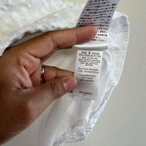 Rag and Bone  Evie Honeycomb Sleeveless Top Small - Image 7