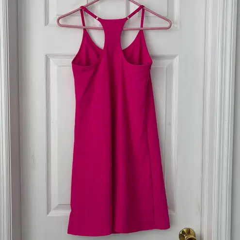 Old Navy  Pink Sleeveless PowerSoft Performance Racer-Back Mini Swing Dress - Image 2