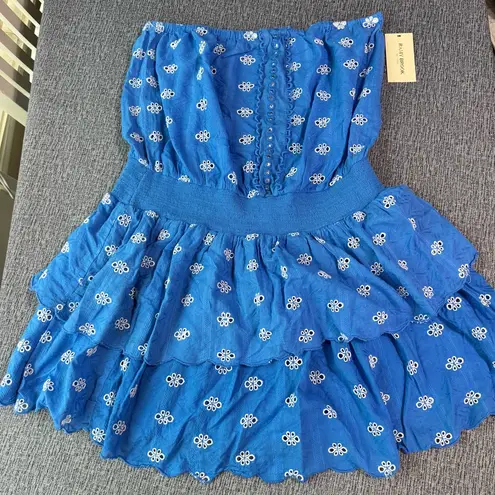 Ramy Brook Rita Cotton Eyelet Minidress