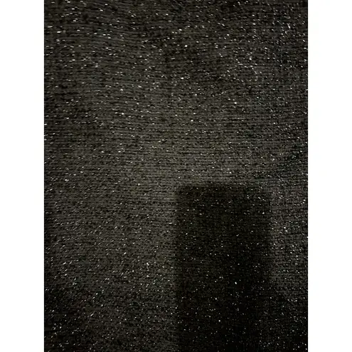 Isabella Size 12 Sparkly Straight Pencil Skirt Back Slit Holiday Party Cocktail Black