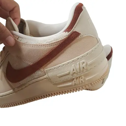 Nike  Women's AF1 Shadow, Mars Stone-Sanddrift, 11.5 US [DZ4705 200]